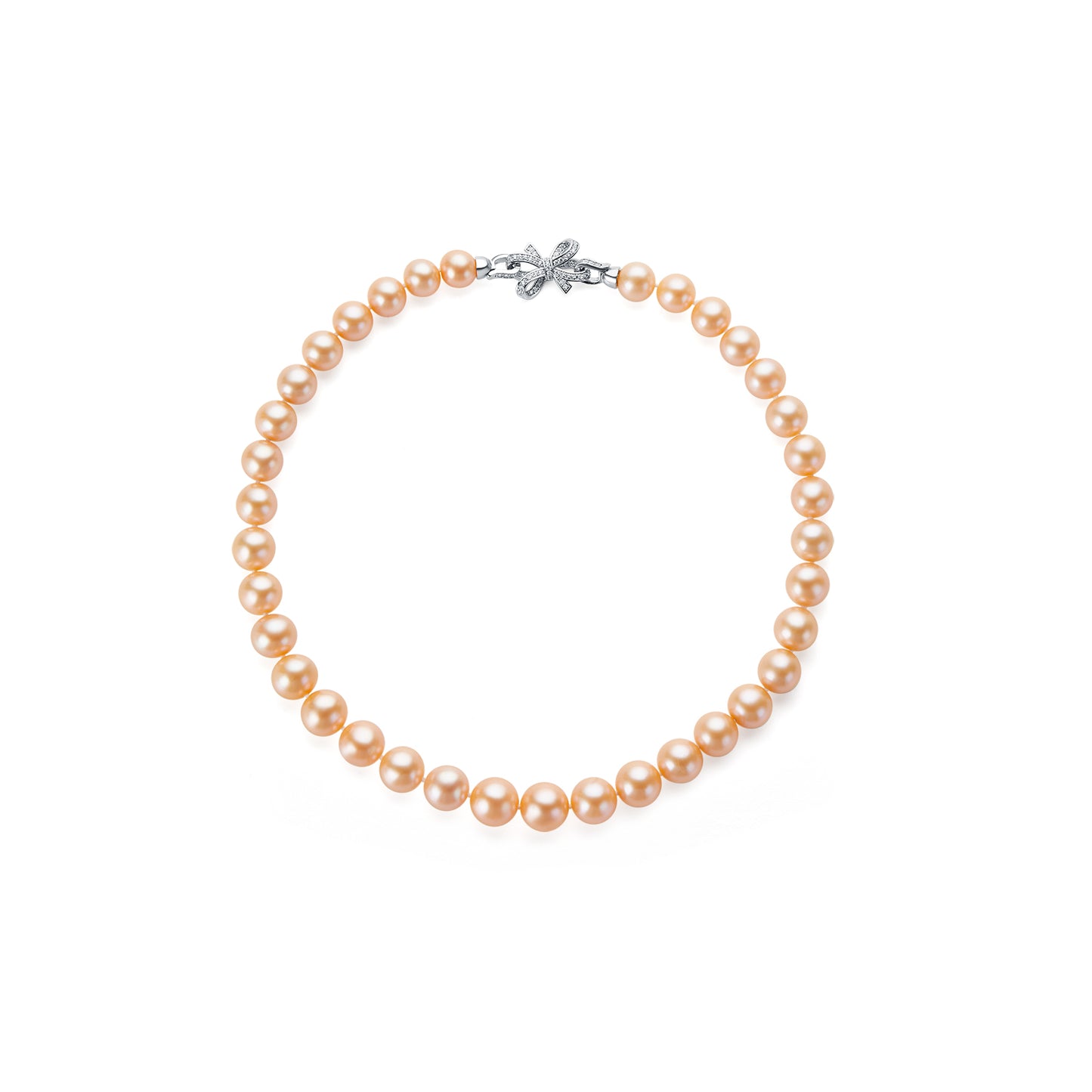 Midday Sterling Silver with Gemstone Clasp Necklace