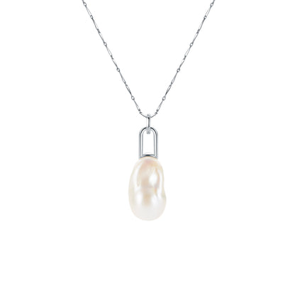 Lock Sterling Silver Pendent