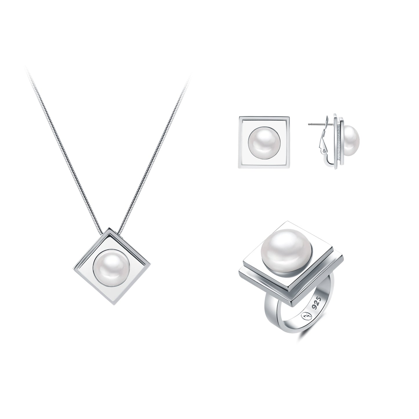 Moon Palace Sterling Silver Set