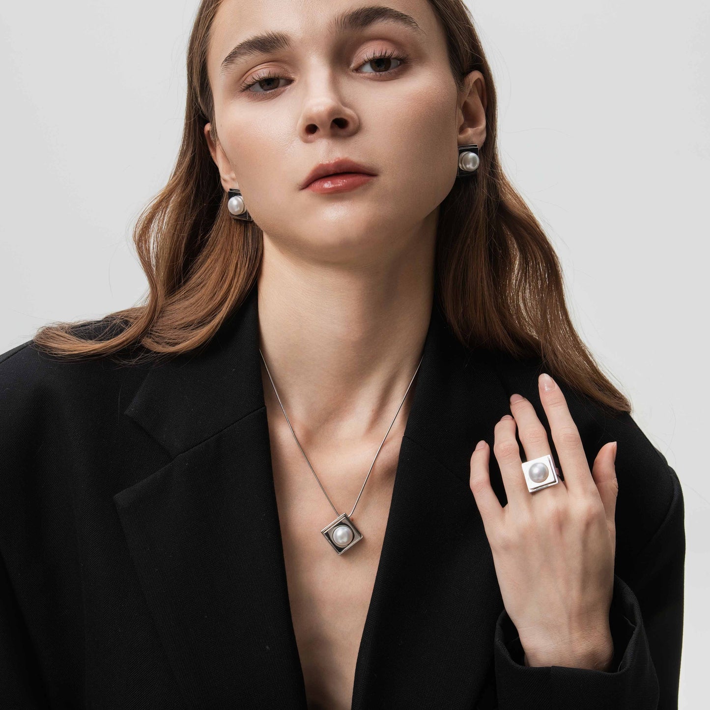 Moon Palace Sterling Silver Set